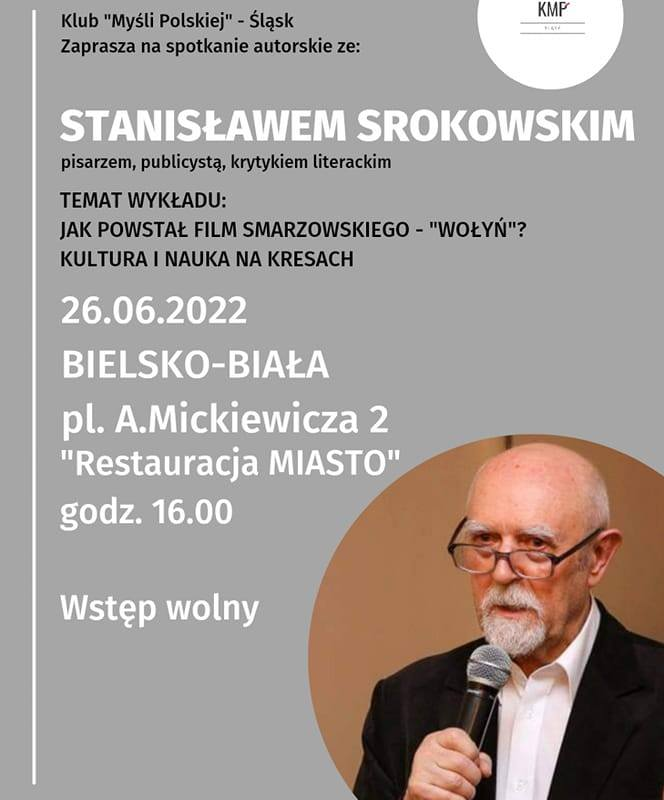 Spotkanie z prof. Stanisławem Srokowskim