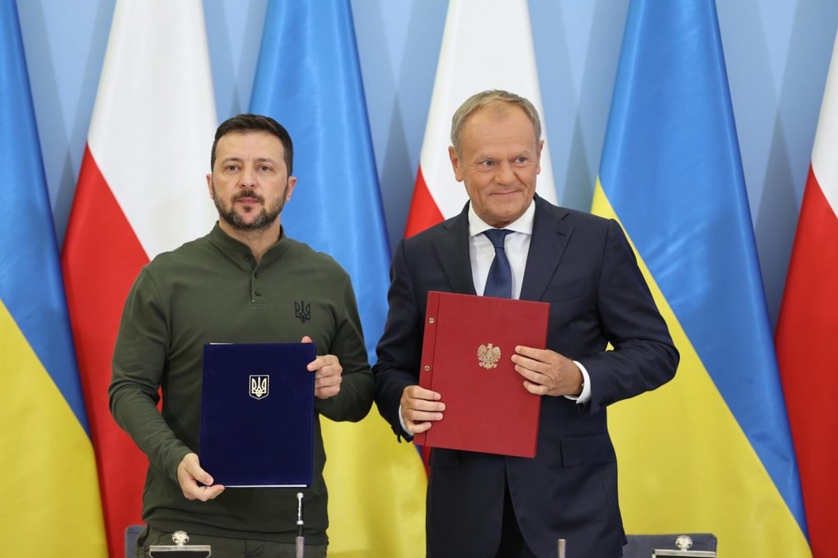 Jankowski: UkroPolin coraz bliżej. Nad Wisłą powstanie poligon dla banderowców.