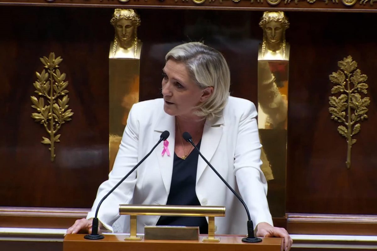 Marine Le Pen: Rosja nie jest zagrożeniem