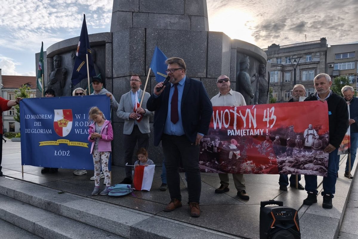 O ukraińskim ludobójstwie w Łodzi