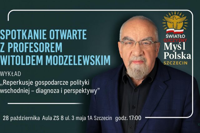 Klub Myśli Polskiej zaprasza na spotkanie z prof. Modzelewskim