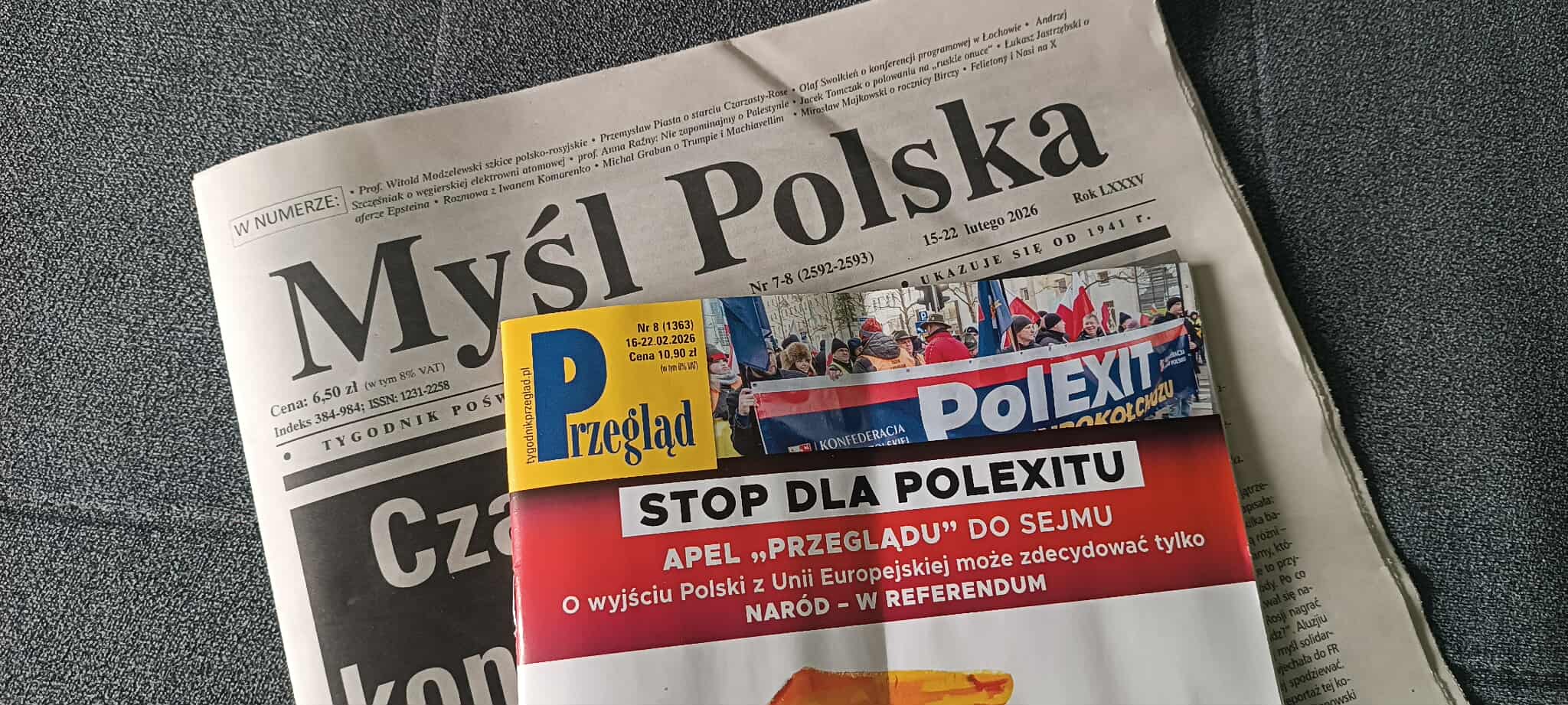 „Przegląd” bezkrytycznie za Unią Europejską …