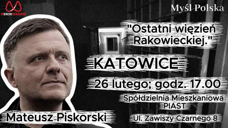 Spotkanie z Mateuszem Piskorskim – kto zabił Andrzeja Leppera?