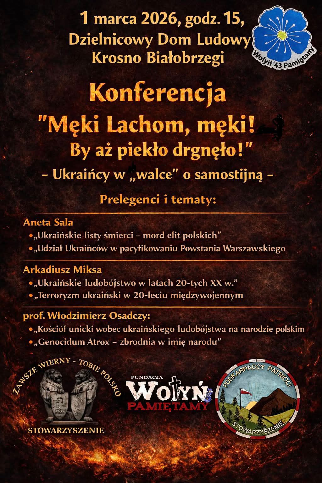 Osadczy, Sala, Miksa w Krośnie o Ukraińcach