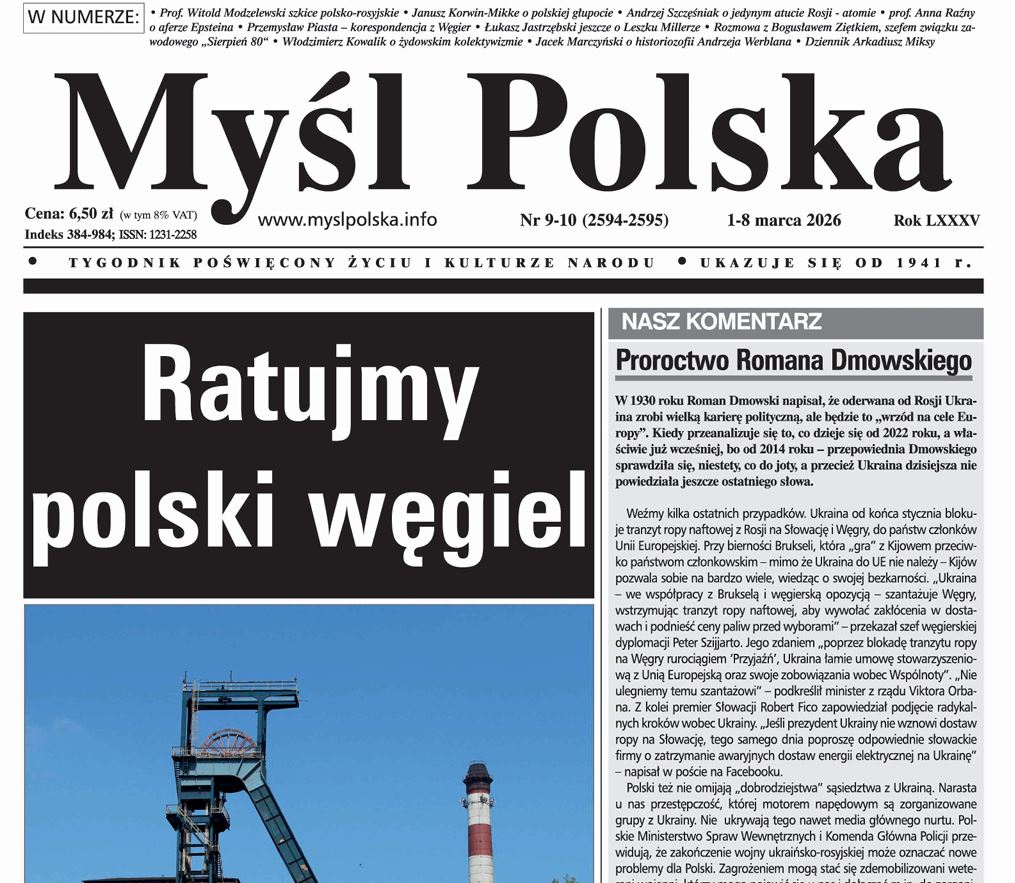 Serwis Informacyjny Myśli Polskiej 25.02.2026
