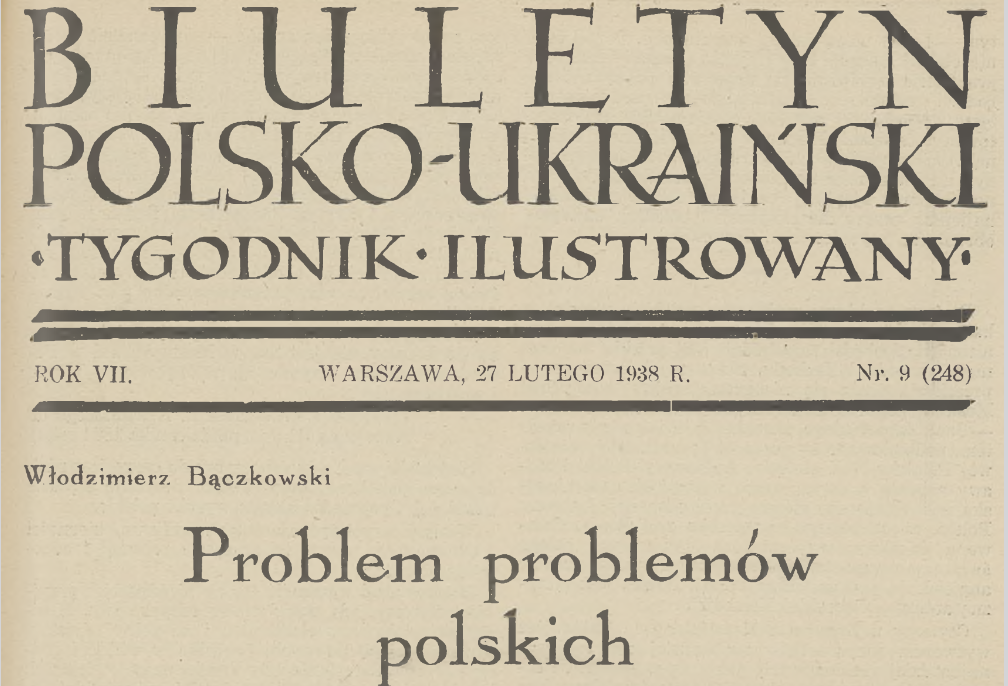 Miksa: Ruskie onuce i słudzy Ukrainy w II RP
