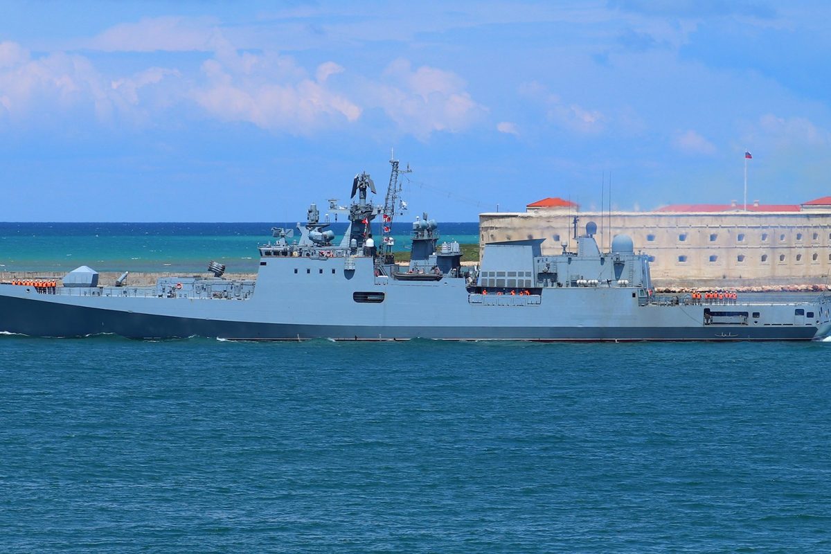 Flota Czarnomorska atakuje Flota Czarnomorska atakuje