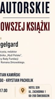 Świebodzin – Spotkanie z Janem Engelgardem!