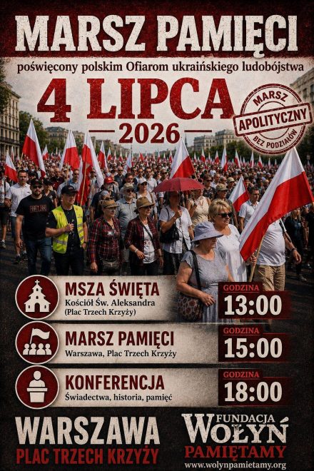 Pamiętajmy o pomordowanych przez Ukraińców