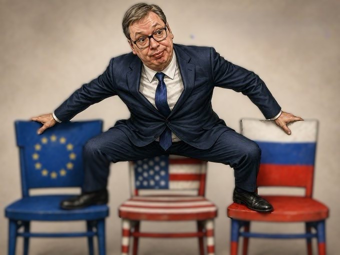 Jastrzębski: Mała szachownica prezydenta Serbii