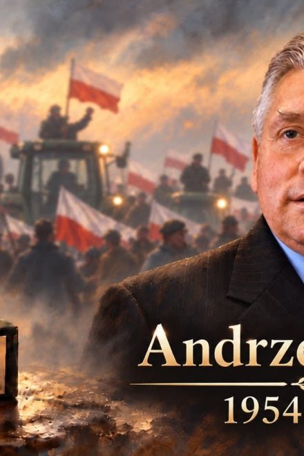 Andrzej Lepper uhonorowany popiersiem Romana Dmowskiego