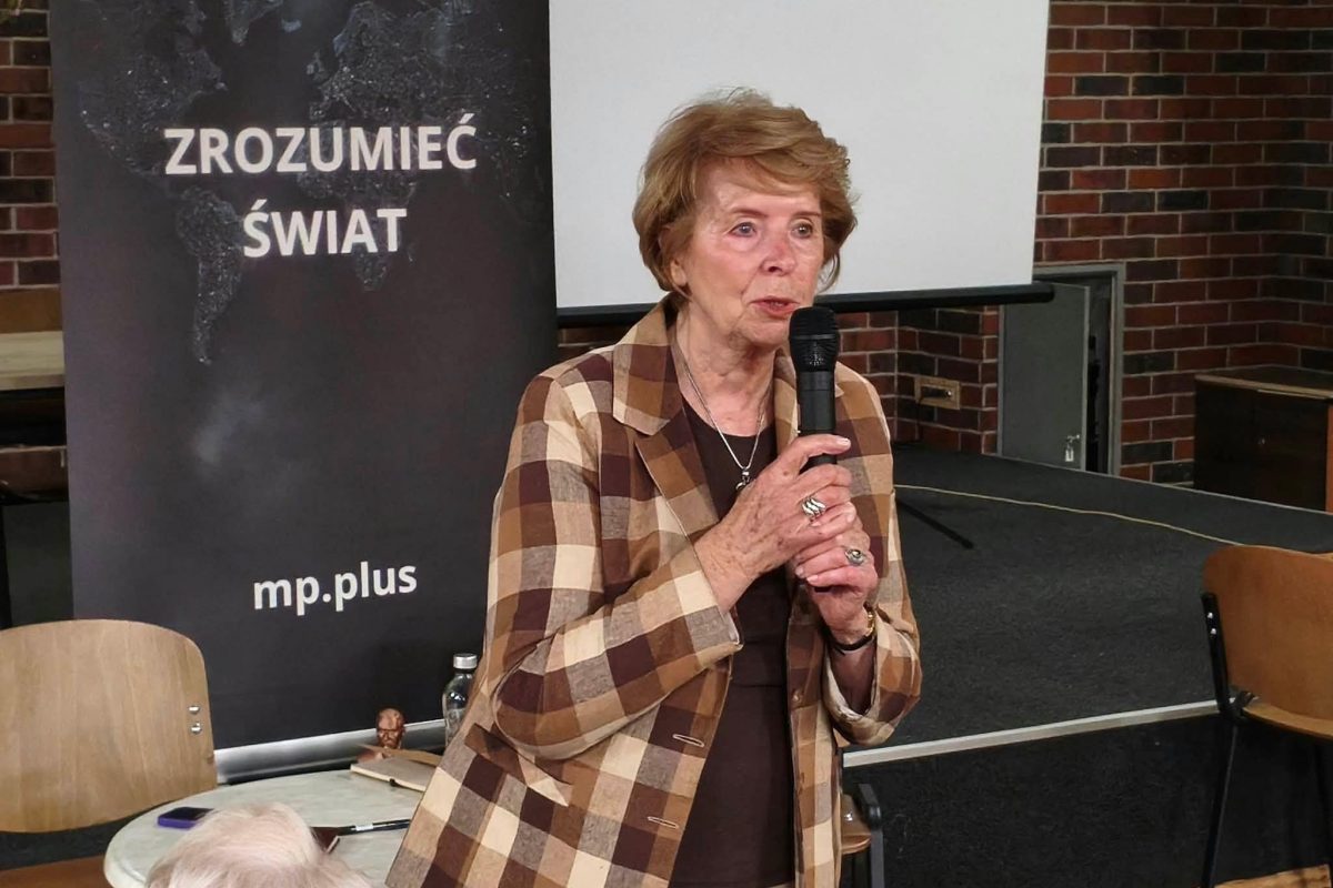 Prof. Zdzisława Janowska o prywatyzacji w Klubie Myśli Polskiej