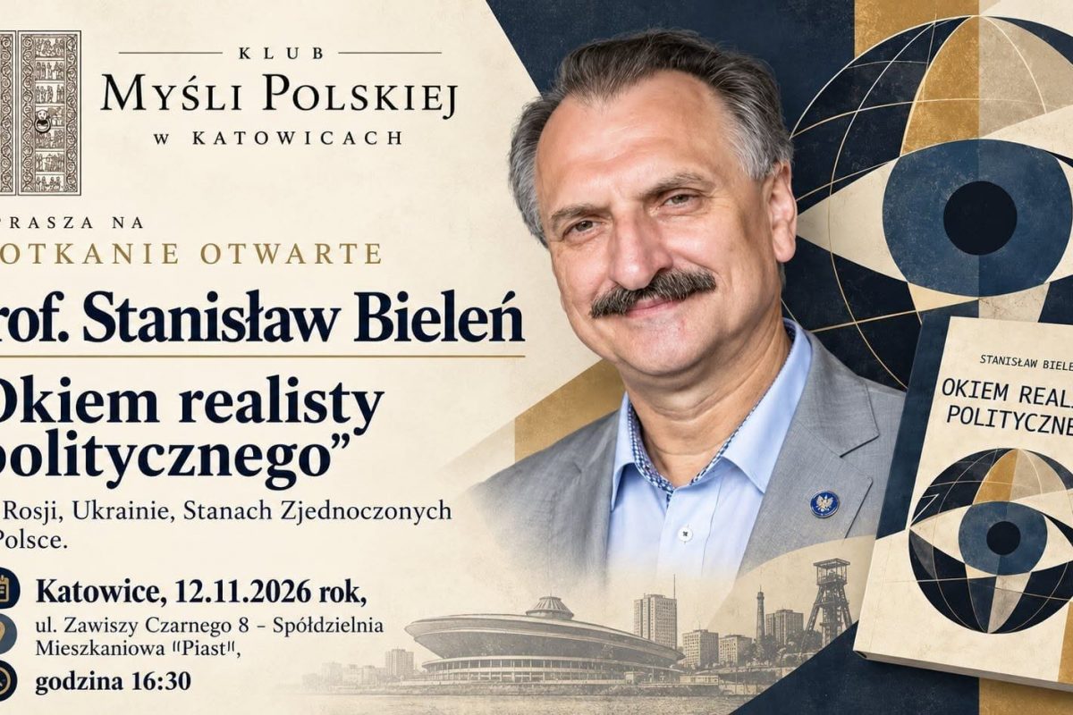Spotkanie z prof. Stanisławem Bieleniem w Katowicach Spotkanie z prof. Stanisławem Bieleniem w Katowicach